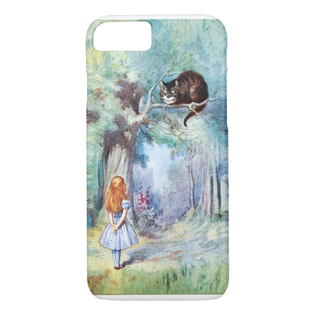 Alice in Wonderland Cheshire Cat iPhone 7 case (Back)