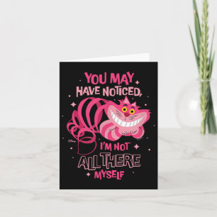 Alice In Wonderland - Cheshire Cat Not All There M Card