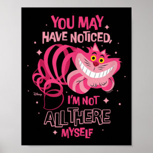Alice In Wonderland - Cheshire Cat Not All There M Poster