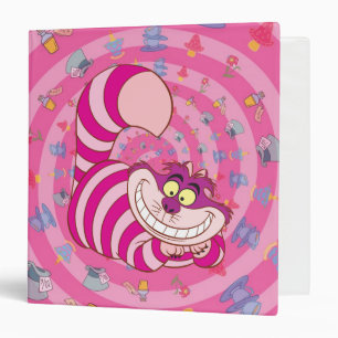 Alice in Wonderland Cheshire Cat Smiling Binder