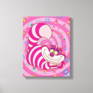 Alice in Wonderland | Cheshire Cat Smiling Canvas Print