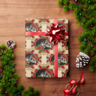 Alice in Wonderland Christmas Wrapping Paper