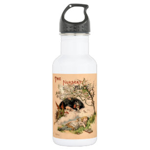 Alice in Wonderland Classic Illustrations 532 Ml Water Bottle