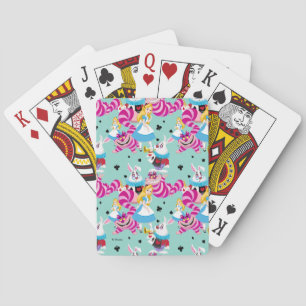 Alice In Wonderland   Colourful Fun Pattern Playing Cards