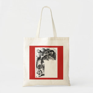 ALICE IN WONDERLAND COTTON TOTE BAG