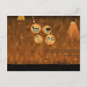 Alice in Wonderland - Curiouser and Curiouser Postcard