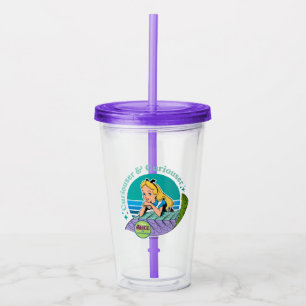 Alice in Wonderland   Curiouser & Curiouser Acrylic Tumbler