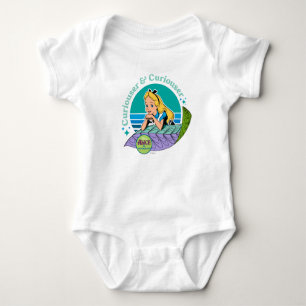 Alice in Wonderland   Curiouser & Curiouser Baby Bodysuit