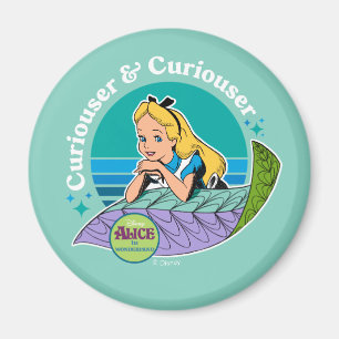 Alice in Wonderland   Curiouser & Curiouser Magnet