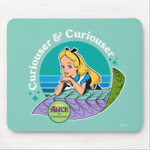 Alice in Wonderland   Curiouser & Curiouser Mouse Pad