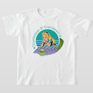 Alice in Wonderland   Curiouser & Curiouser T-Shirt