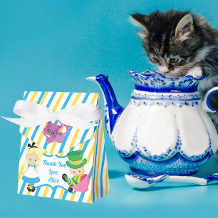 Alice in Wonderland Cute Kids Birthday Party Favor Box