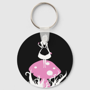 Alice in Wonderland Dark Keychan Keychain