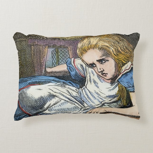 ALICE IN WONDERLAND DECORATIVE PILLOW (Front)