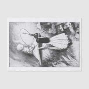 Alice in Wonderland decoupage Tissue Paper