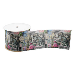 Alice in Wonderland Dodo Classic Artwork Satin Ribbon