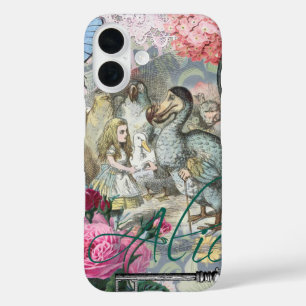 Alice in Wonderland Dodo Classic Tenniel Art iPhone 16 Case