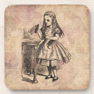 Alice in Wonderland Drink Me Bottle Coaster