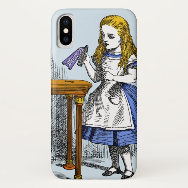 ~ Alice in Wonderland  +{ Drink Me }+ Case-Mate iPhone Case (Back)