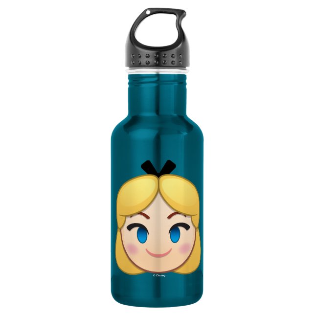 Alice In Wonderland Emoji 532 Ml Water Bottle (Front)