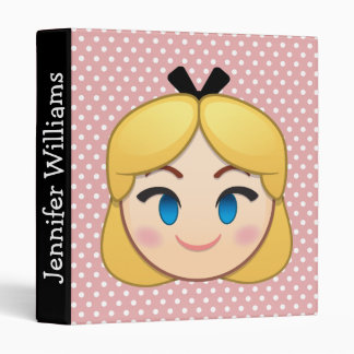 Alice In Wonderland Emoji Binder