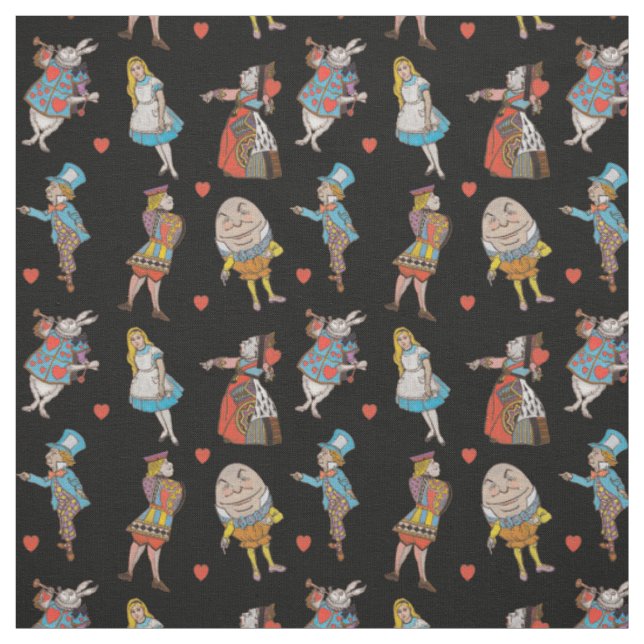 Alice in Wonderland Fabric (Swatch)