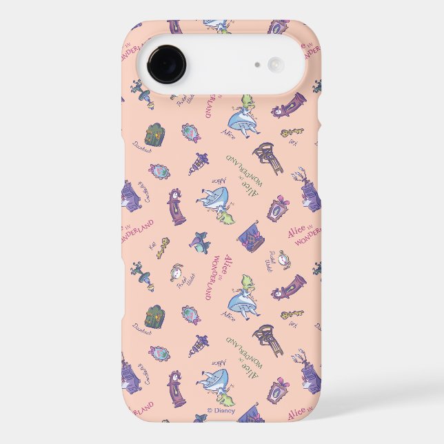 Alice In Wonderland | Falling Down Pattern Case-Mate iPhone Case (Back)