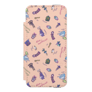 Alice In Wonderland   Falling Down Pattern Incipio Watson™ iPhone 5 Wallet Case