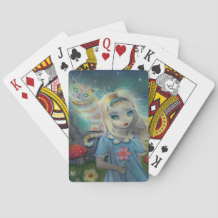 Alice in Wonderland Fantasy Art Playing Cards