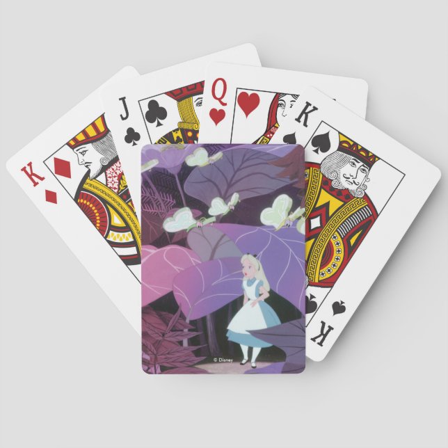 Alice in Wonderland Film Still 2 Playing Cards (Back)