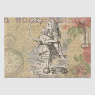 Alice in Wonderland Flamingo Classic Tissue Paper