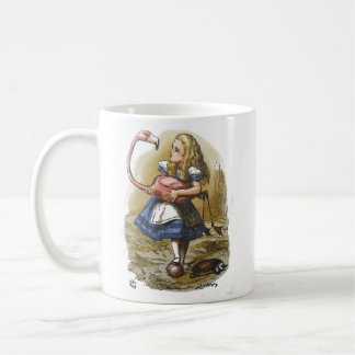Alice in Wonderland Flamingo Mug