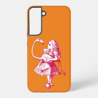 Alice in Wonderland Flamingo Samsung Galaxy Case