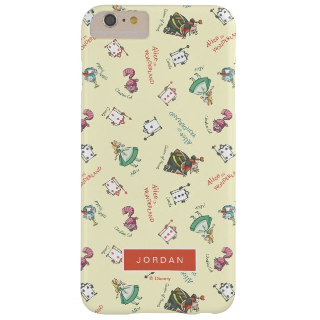 Alice In Wonderland & Friends | Add Your Name Case-Mate iPhone Case (Back)