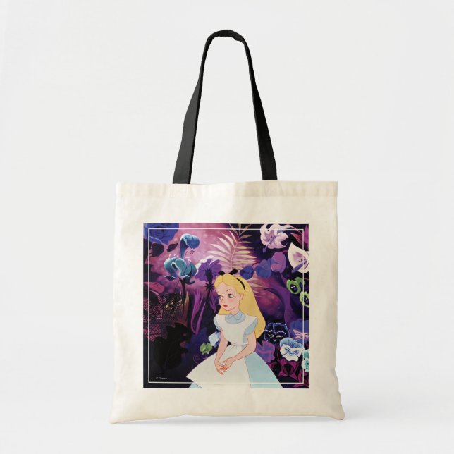 Alice in Wonderland Garden Flowers Film Still Tote Bag (Front)