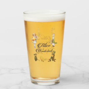 Alice In Wonderland Glass