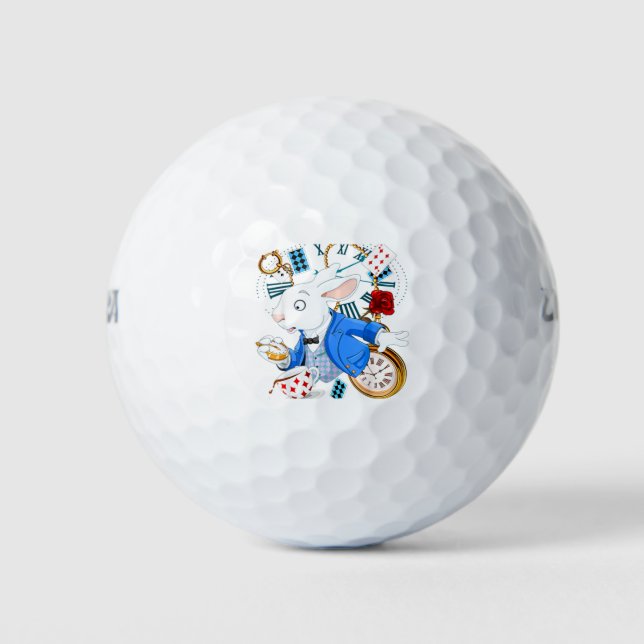 Alice in Wonderland Golf Balls (Front)