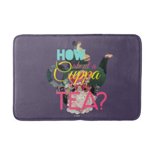 Alice In Wonderland   How About A Cuppa Tea? Bath Mat