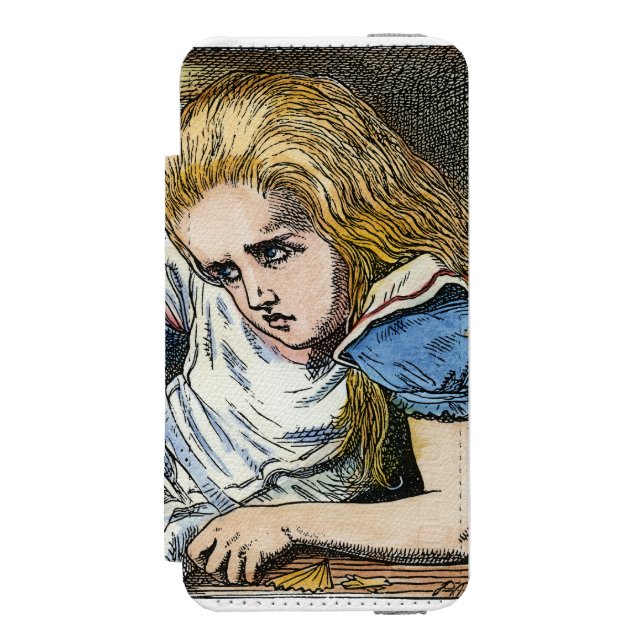 ALICE IN WONDERLAND INCIPIO iPhone WALLET CASE (Folio Front)
