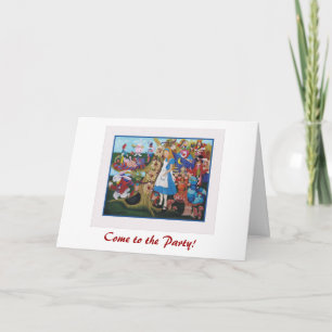 Alice in Wonderland Invitation