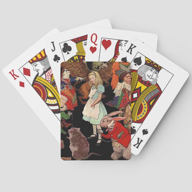 Alice in Wonderland , Jessie Willcox Smith Playing Cards (Back)