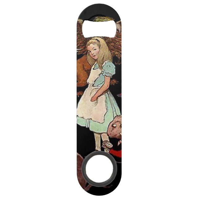 Alice in Wonderland , Jessie Willcox Smith Speed Bottle Opener (Front)