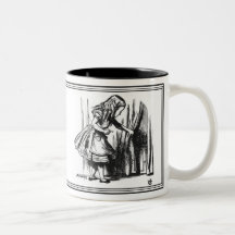 Alice in Wonderland John Tenniel Illustration Mug