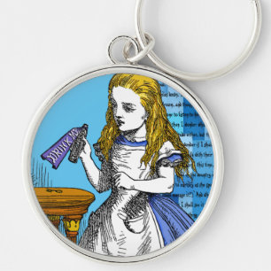 Alice in Wonderland Keychain