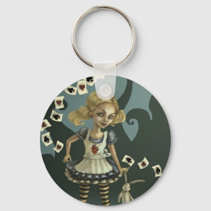Alice in Wonderland Keychain