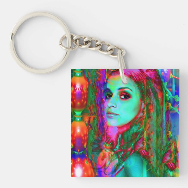Alice in Wonderland Keychain (Front)