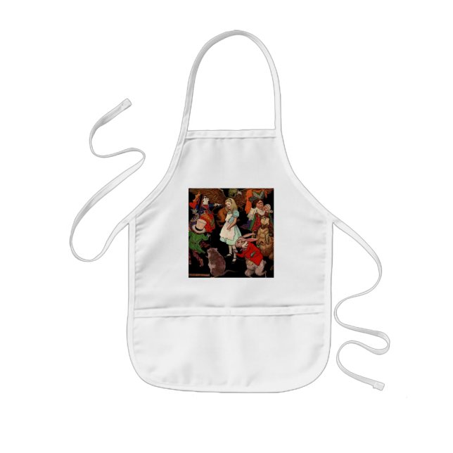 Alice in Wonderland Kids Apron (Front)