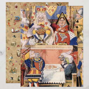 Alice in Wonderland,Knave of Heart Scrapbook Paper
