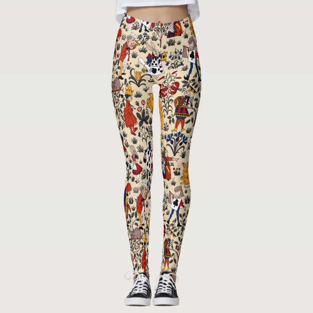 Alice in Wonderland Leggings (Front)