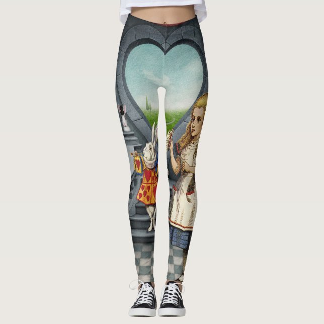 Alice in Wonderland Leggings 2 (Front)